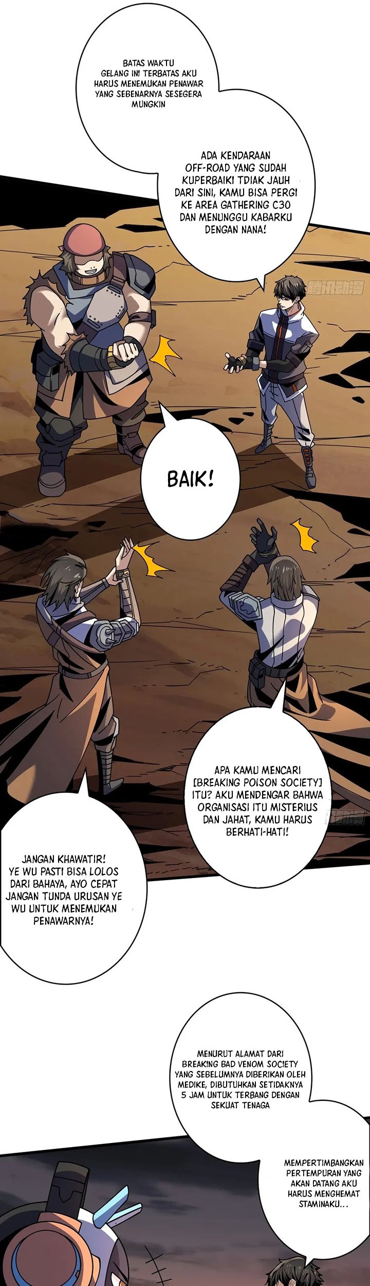 King Account At The Start Chapter 232 - halaman 11