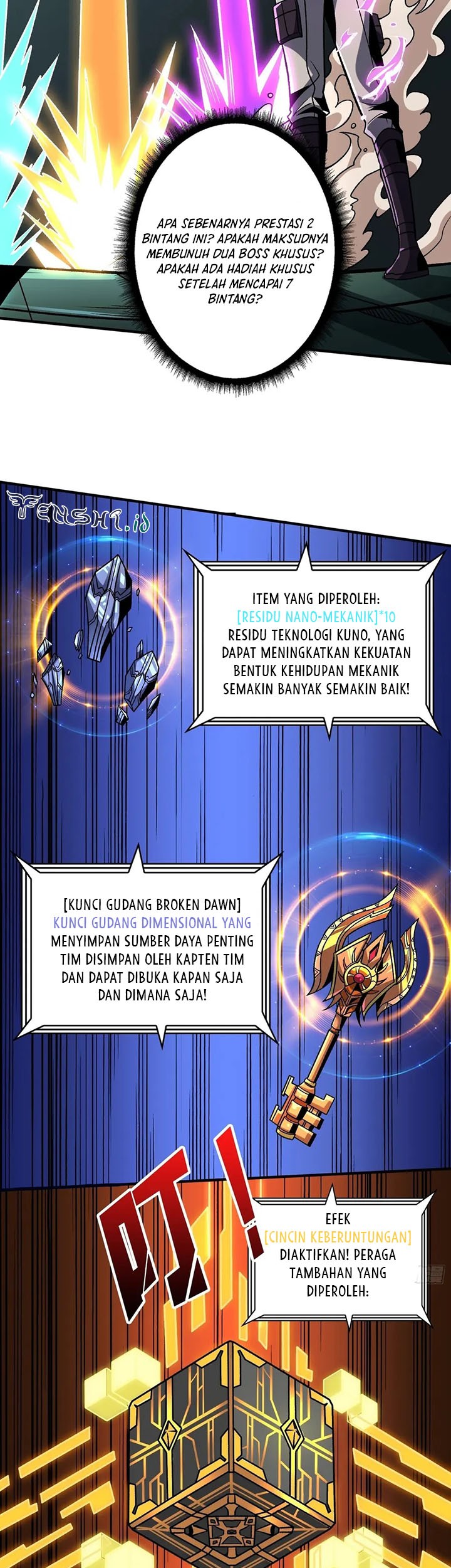 King Account At The Start Chapter 232 - halaman 4