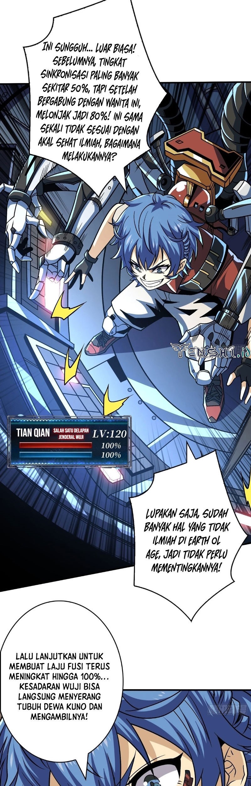 King Account At The Start Chapter 243 - halaman 8