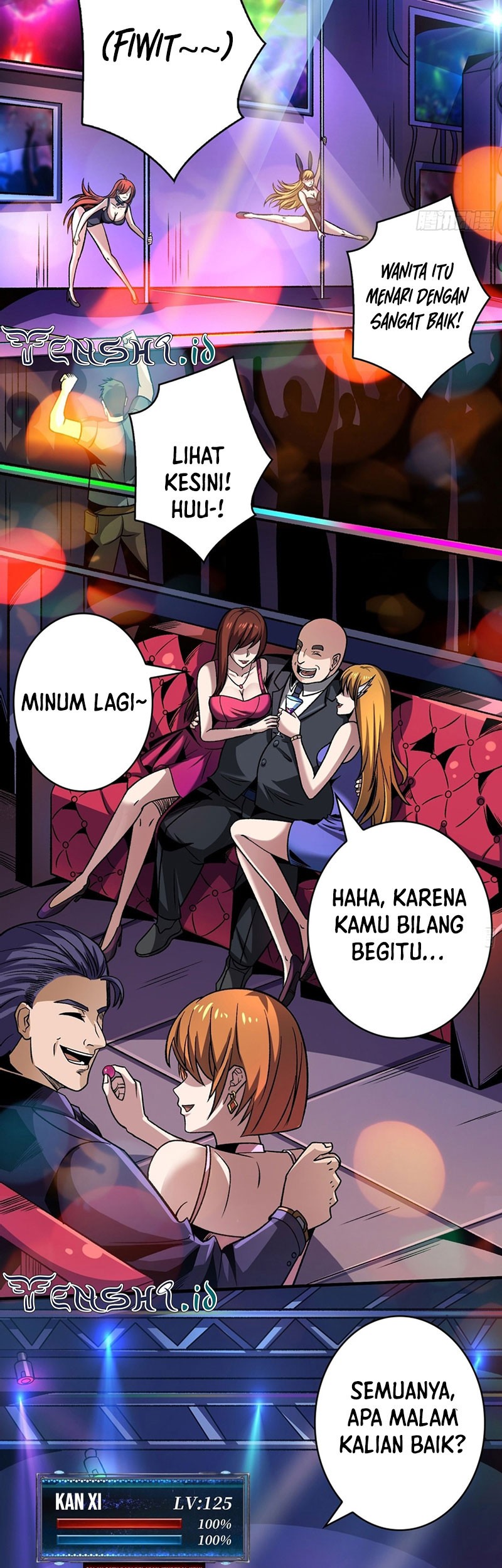 King Account At The Start Chapter 244 - halaman 4