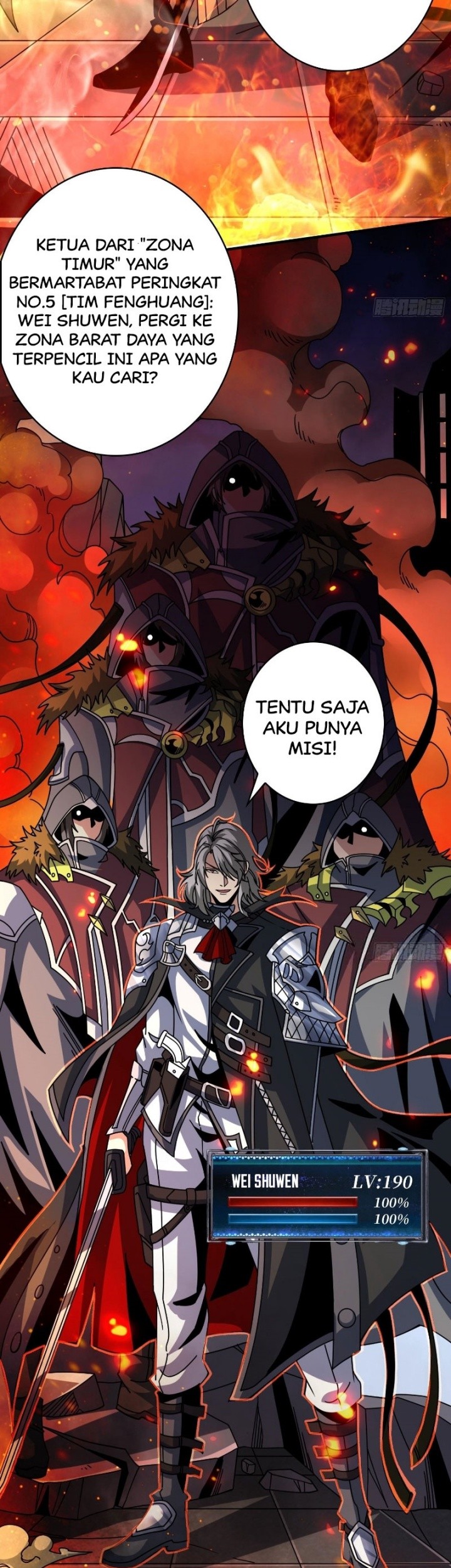 King Account At The Start Chapter 258 - halaman 20
