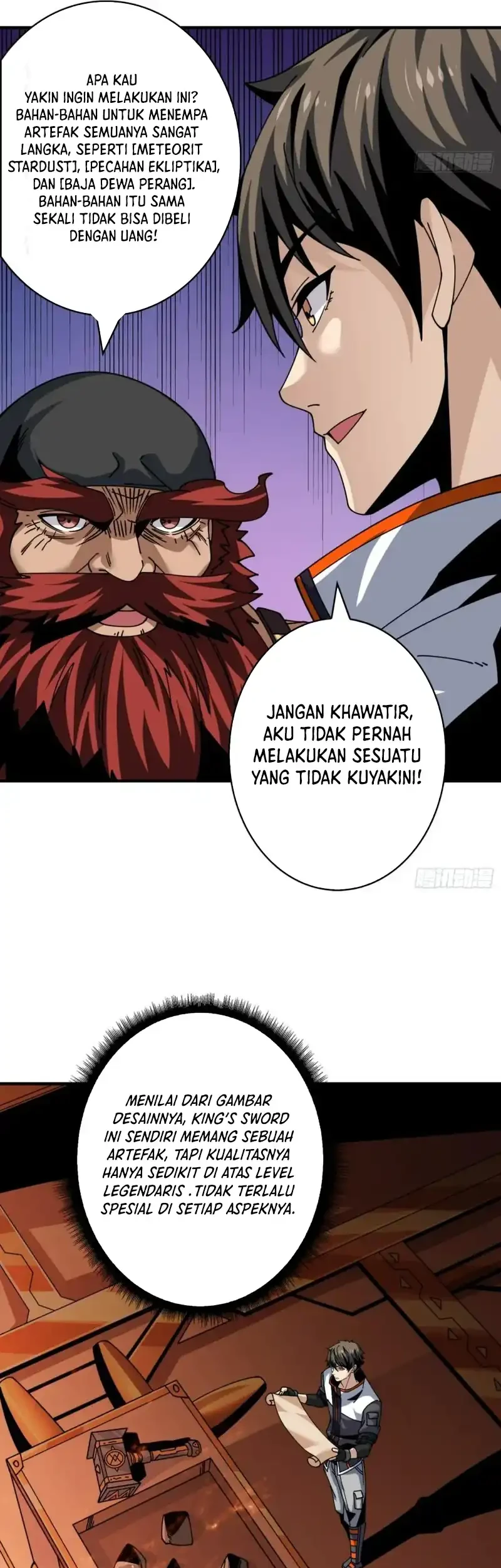 King Account At The Start Chapter 282 - halaman 10