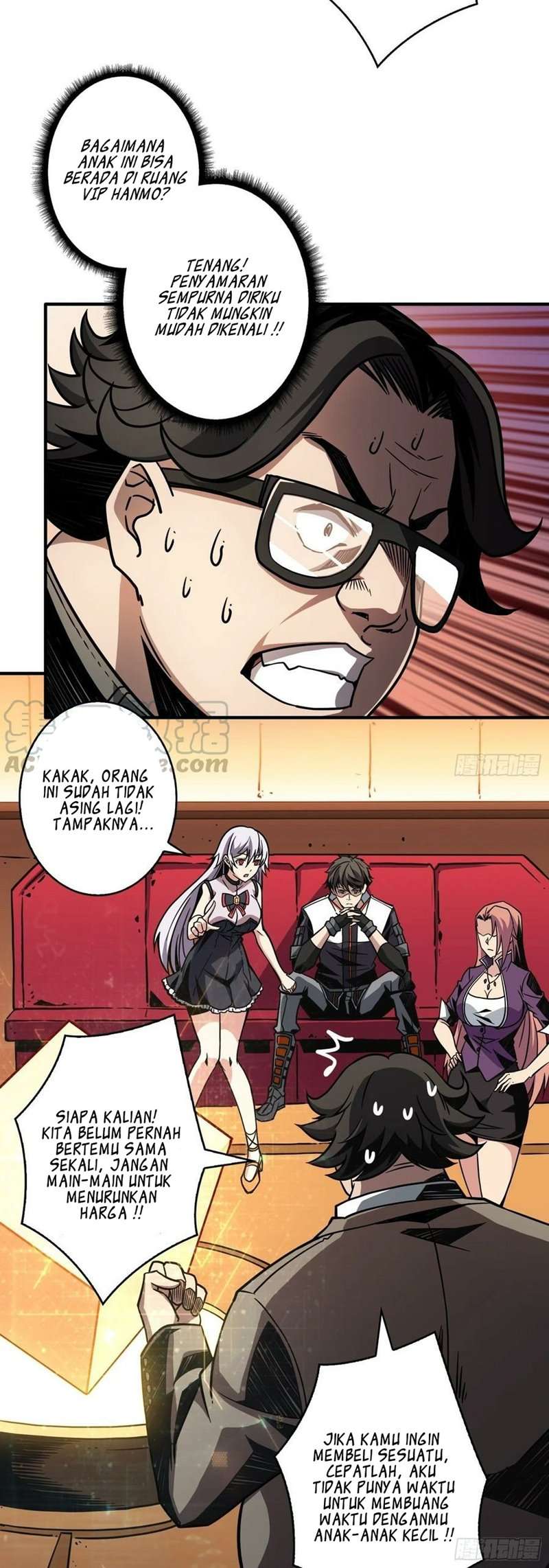 King Account At The Start Chapter 33 - halaman 8