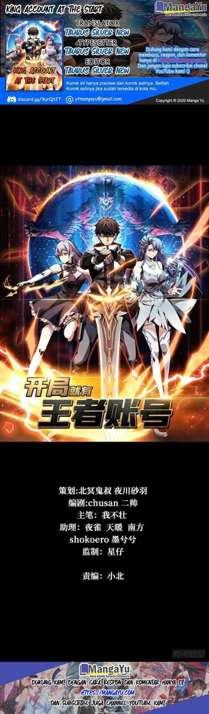 King Account At The Start Chapter 50 - halaman 1