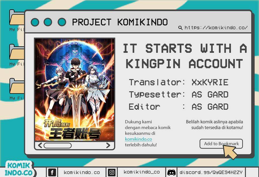 King Account At The Start Chapter 6 - halaman 1