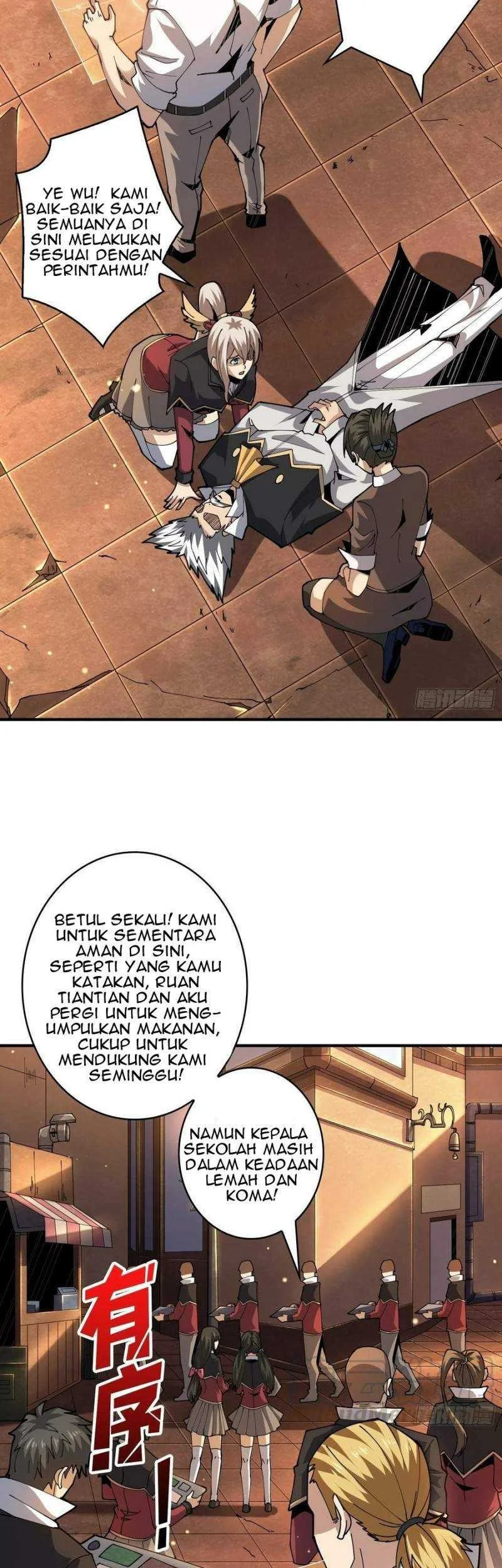 King Account At The Start Chapter 64.2 - halaman 30