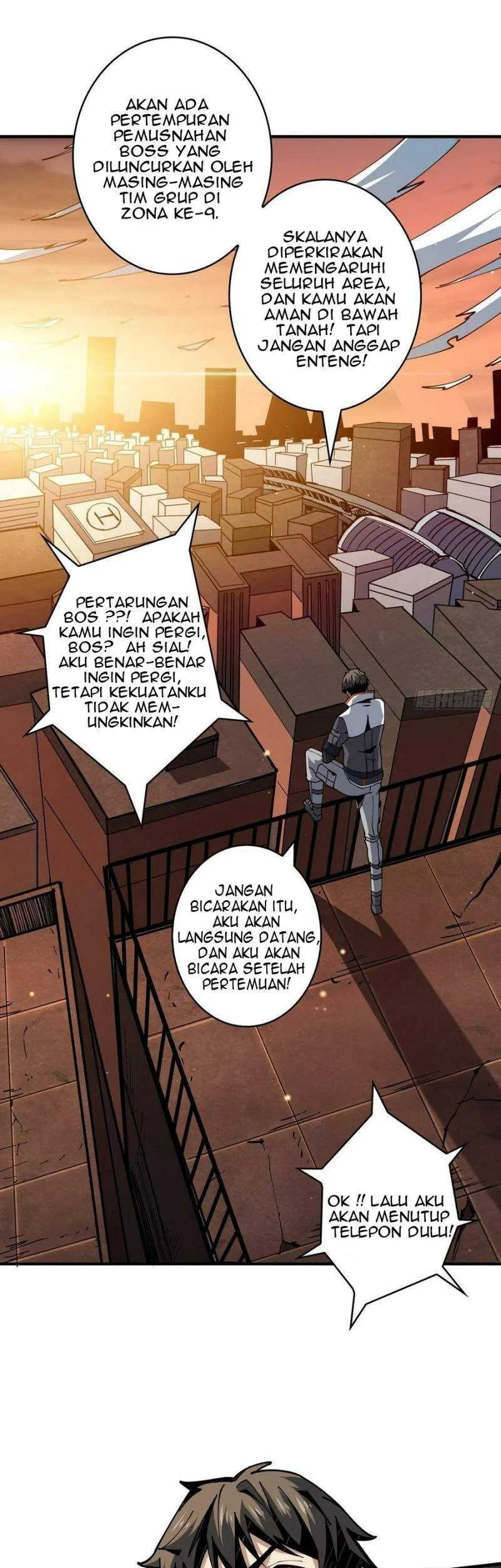 King Account At The Start Chapter 64.2 - halaman 32