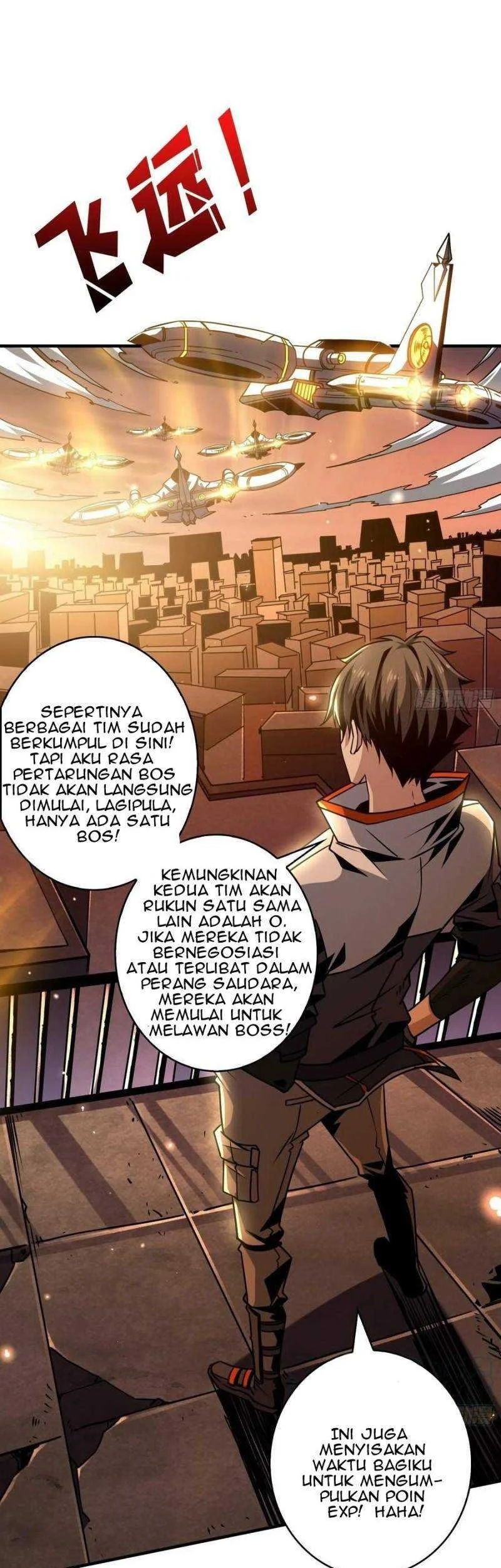 King Account At The Start Chapter 64.2 - halaman 36