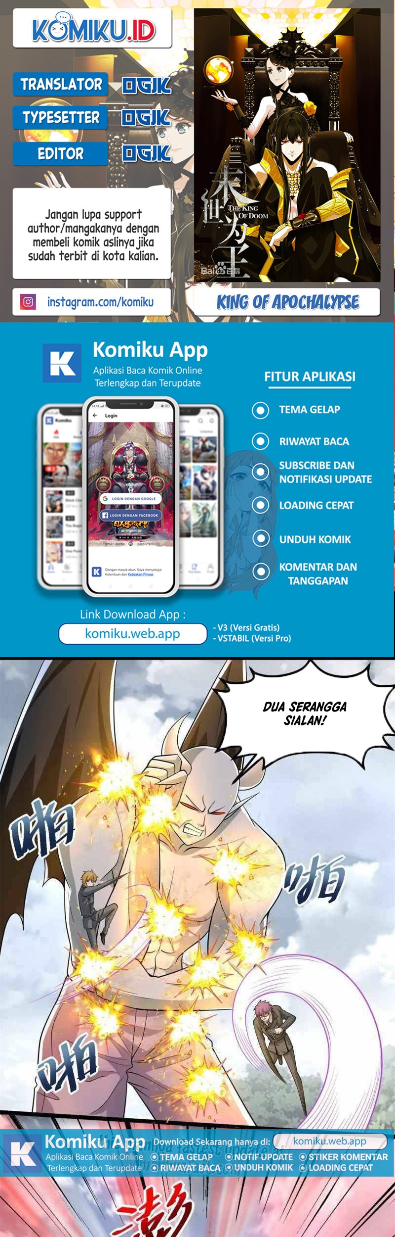 King of Apocalypse Chapter 449 - halaman 1