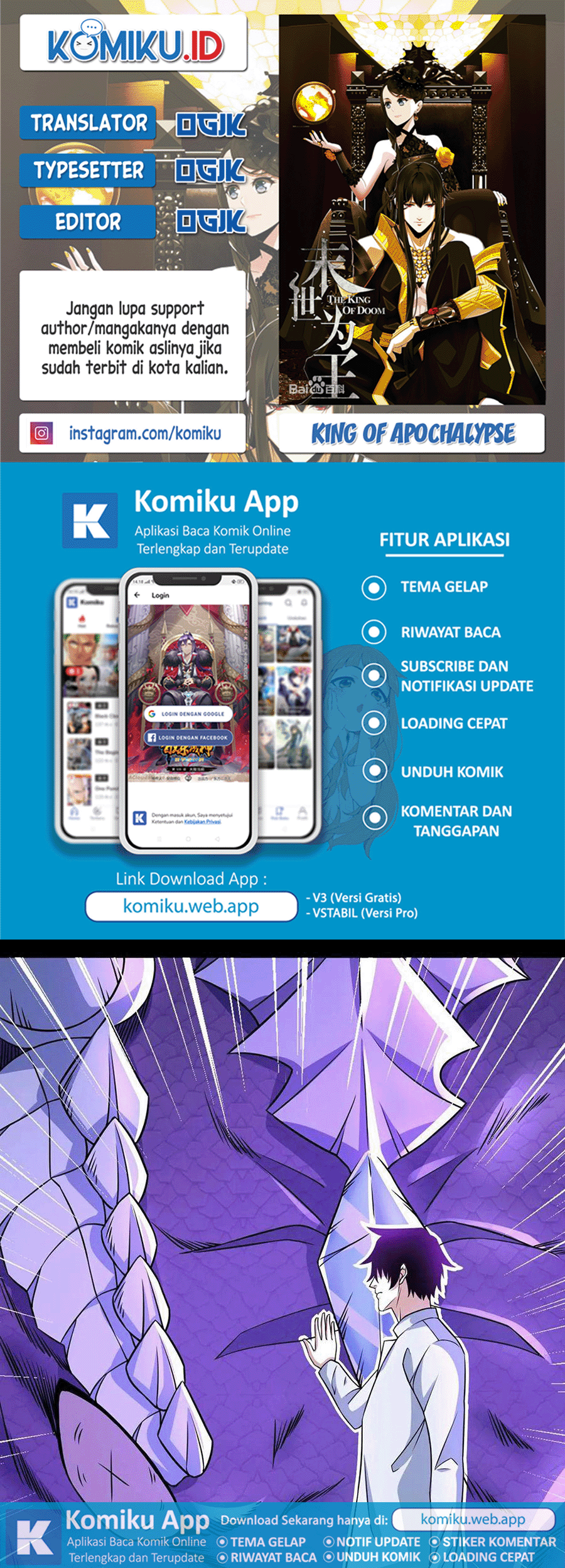 King of Apocalypse Chapter 456 - halaman 1