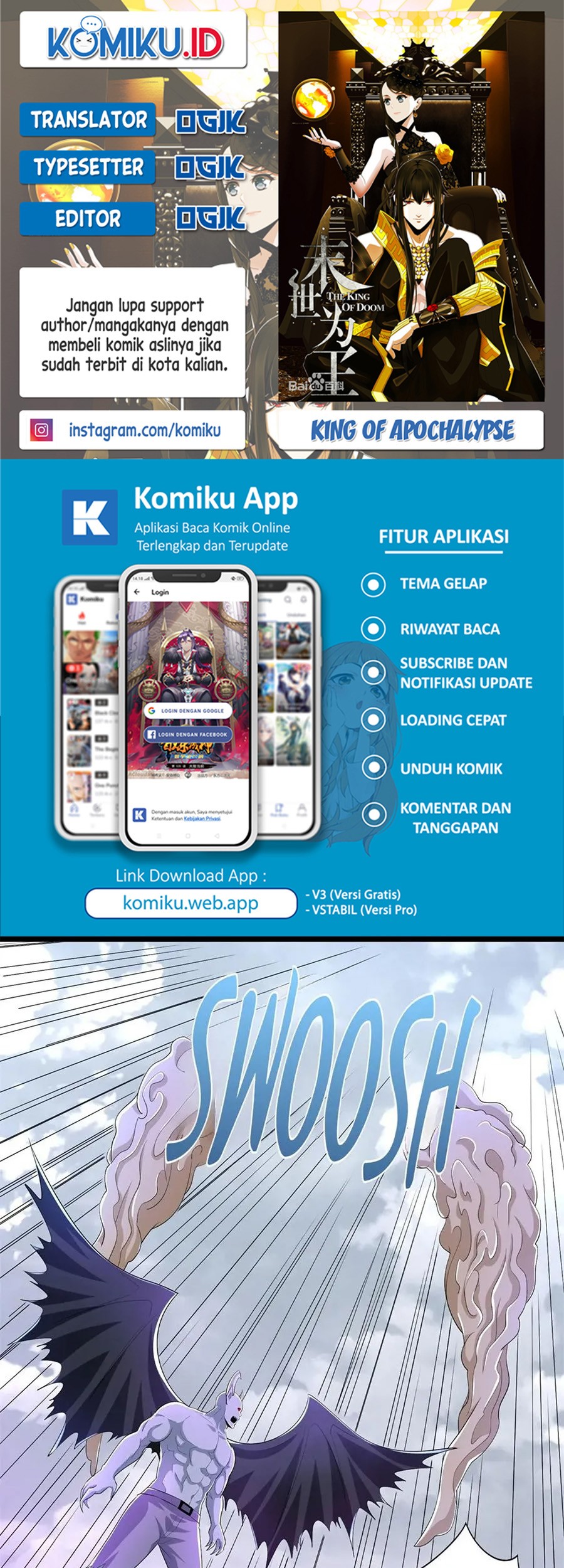 King of Apocalypse Chapter 460 - halaman 1