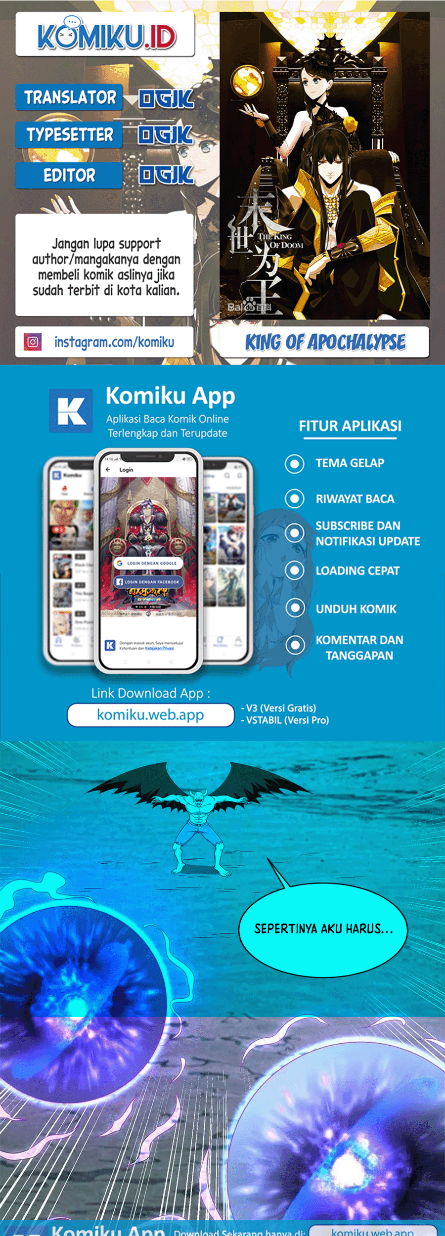 King of Apocalypse Chapter 461 - halaman 1