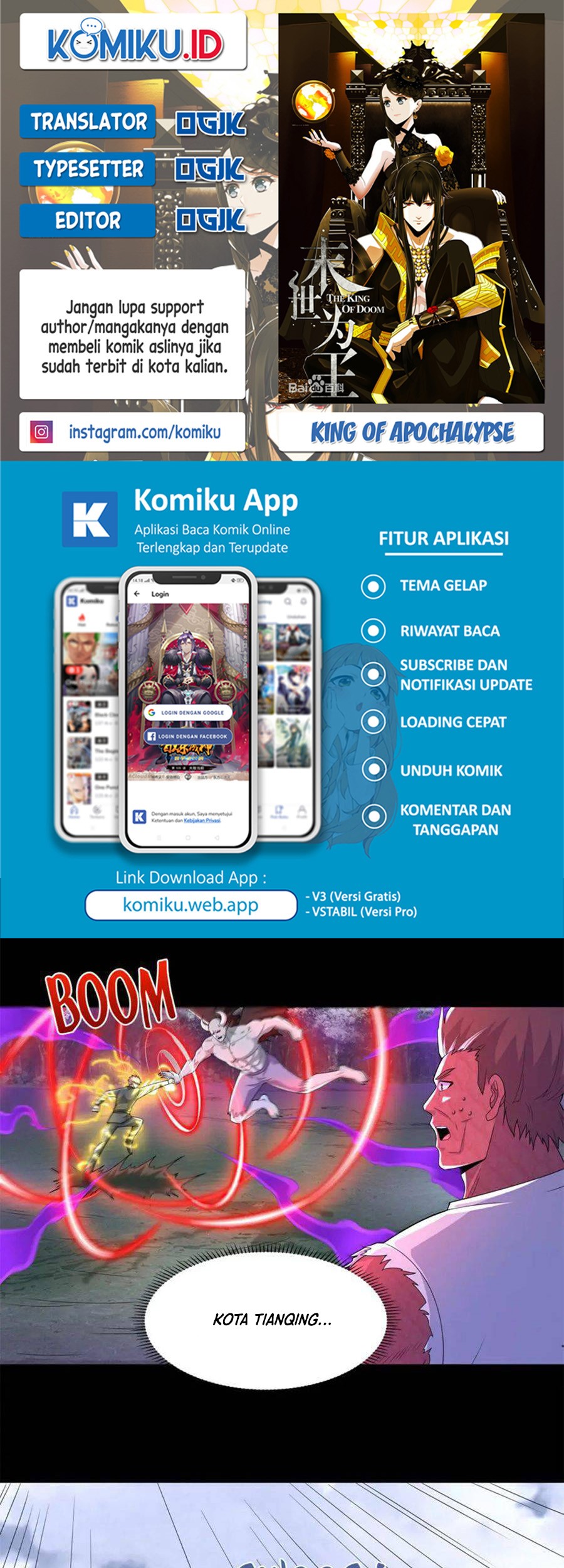 King of Apocalypse Chapter 462 - halaman 1