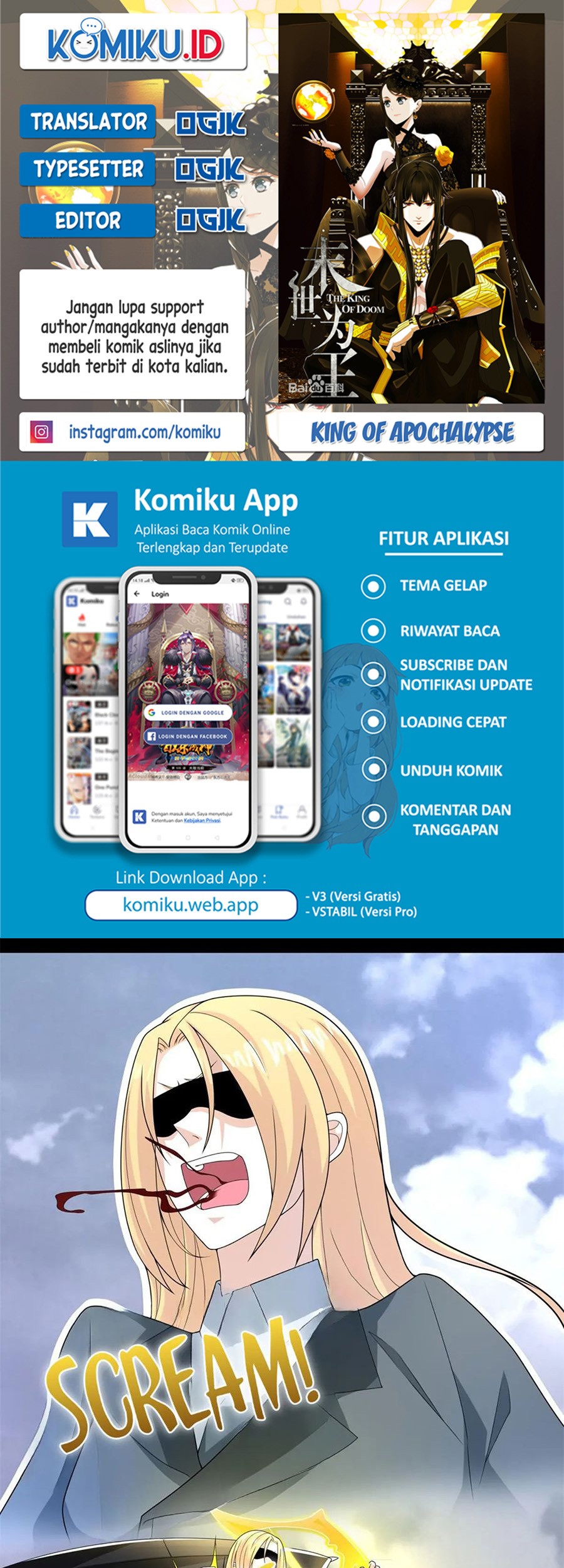 King of Apocalypse Chapter 463 - halaman 1