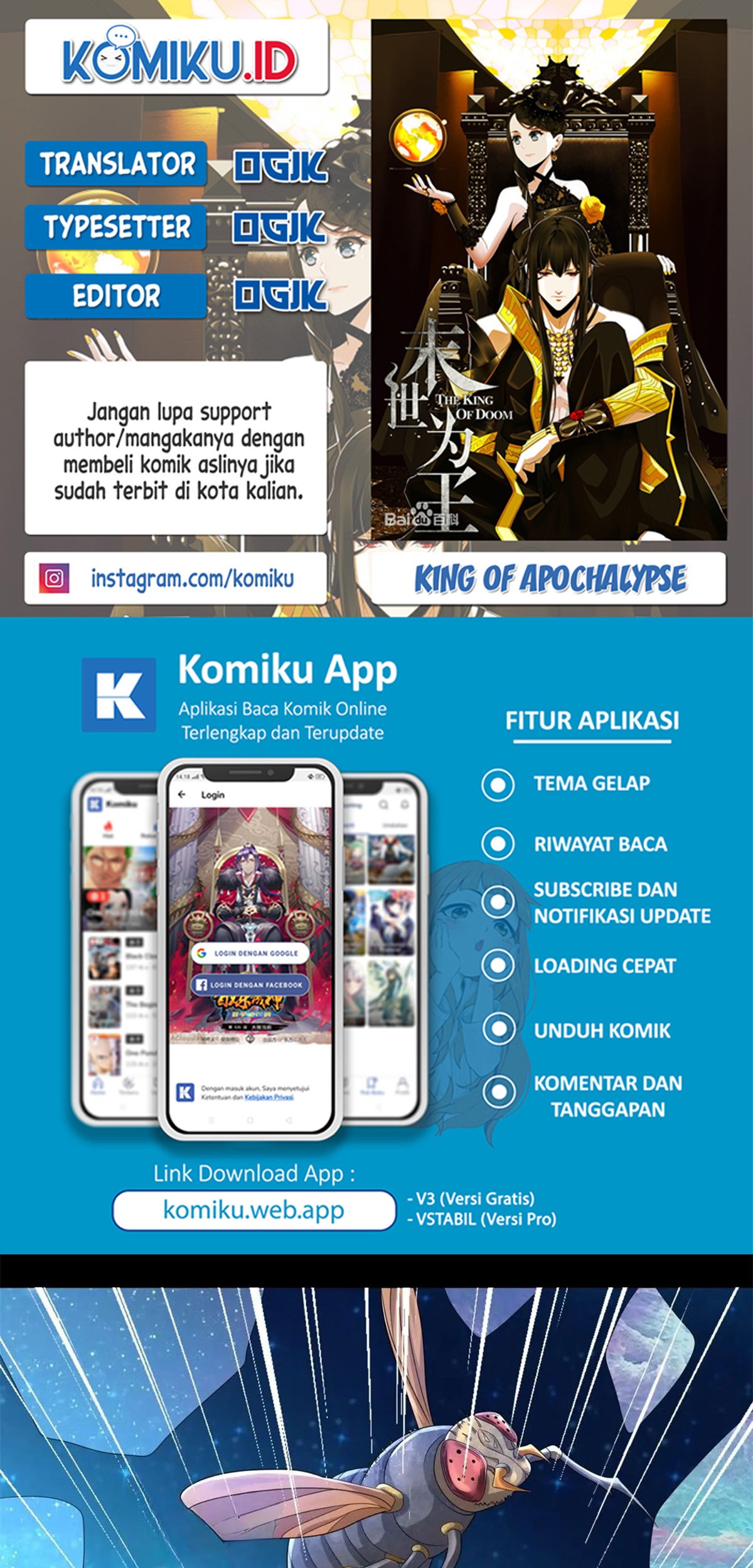 King of Apocalypse Chapter 466 - halaman 1