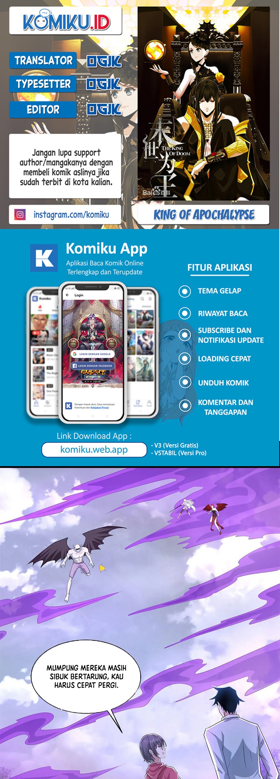 King of Apocalypse Chapter 468 - halaman 1