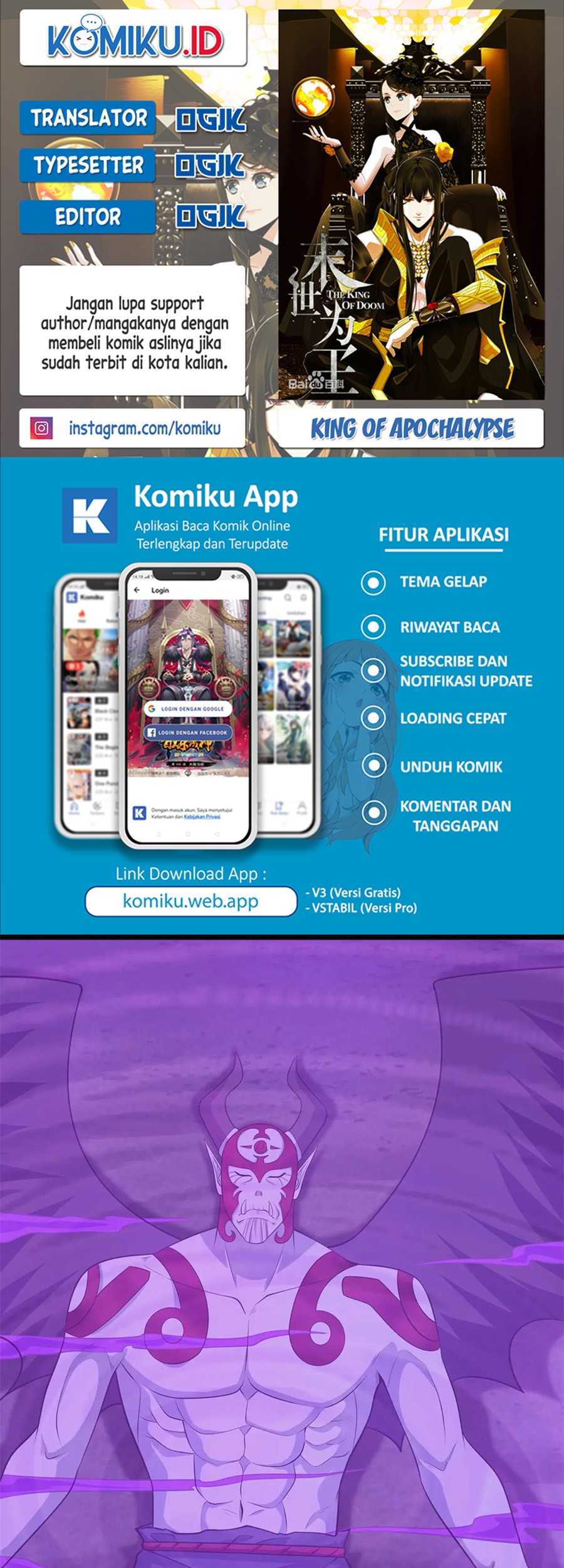 King of Apocalypse Chapter 469 - halaman 1