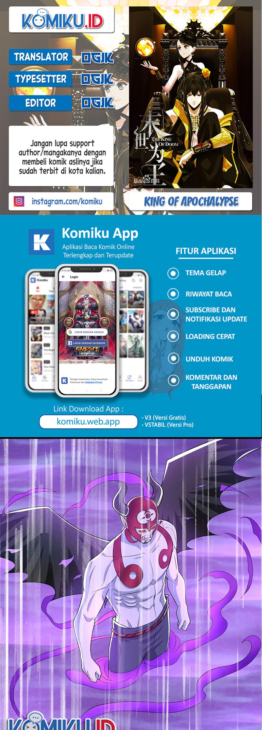 King of Apocalypse Chapter 472 - halaman 1