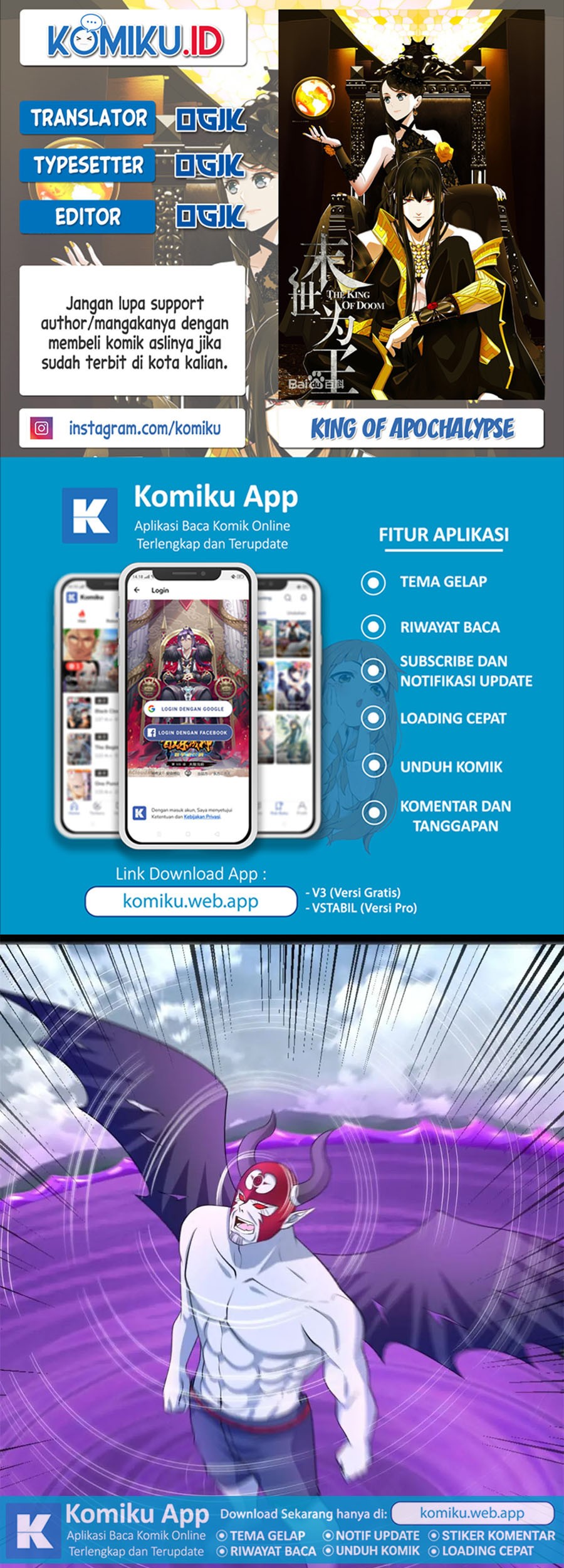 King of Apocalypse Chapter 473 - halaman 1