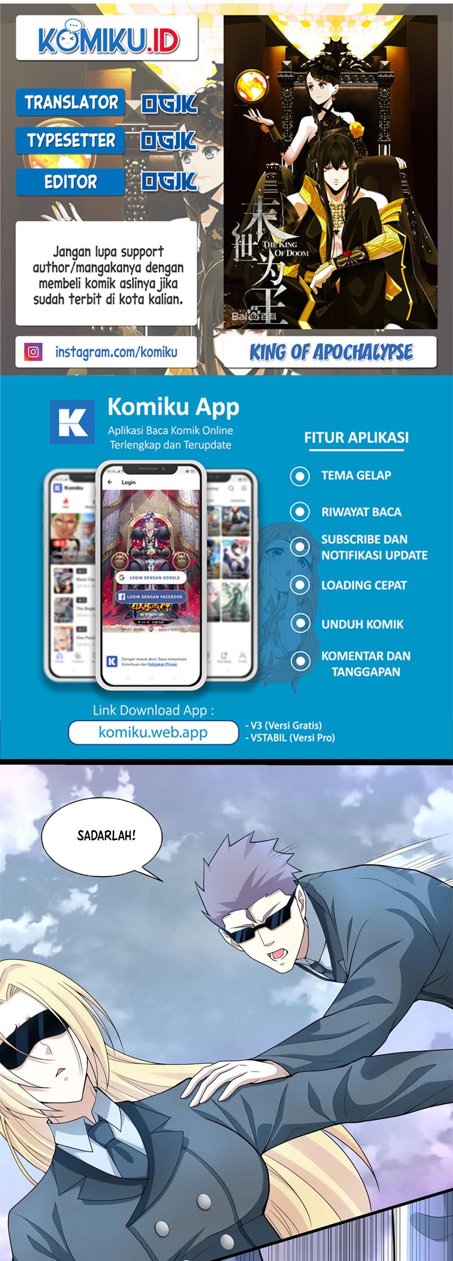 King of Apocalypse Chapter 474 - halaman 1