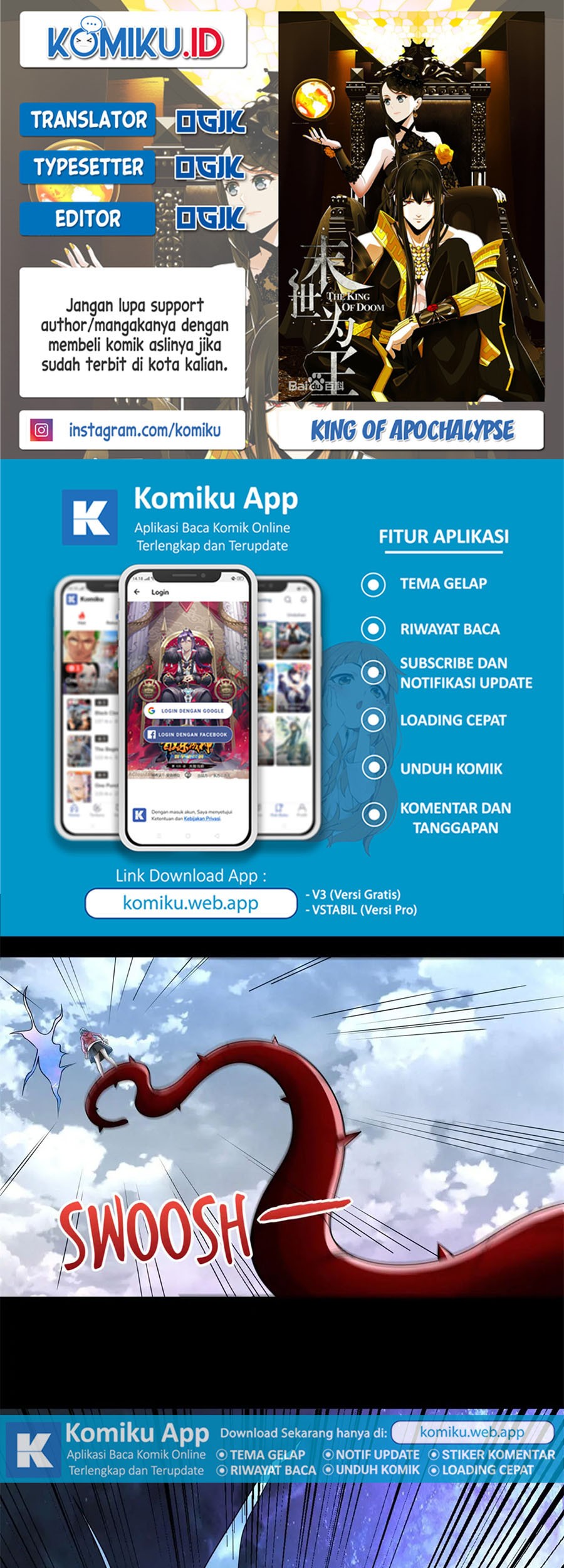 King of Apocalypse Chapter 476 - halaman 1