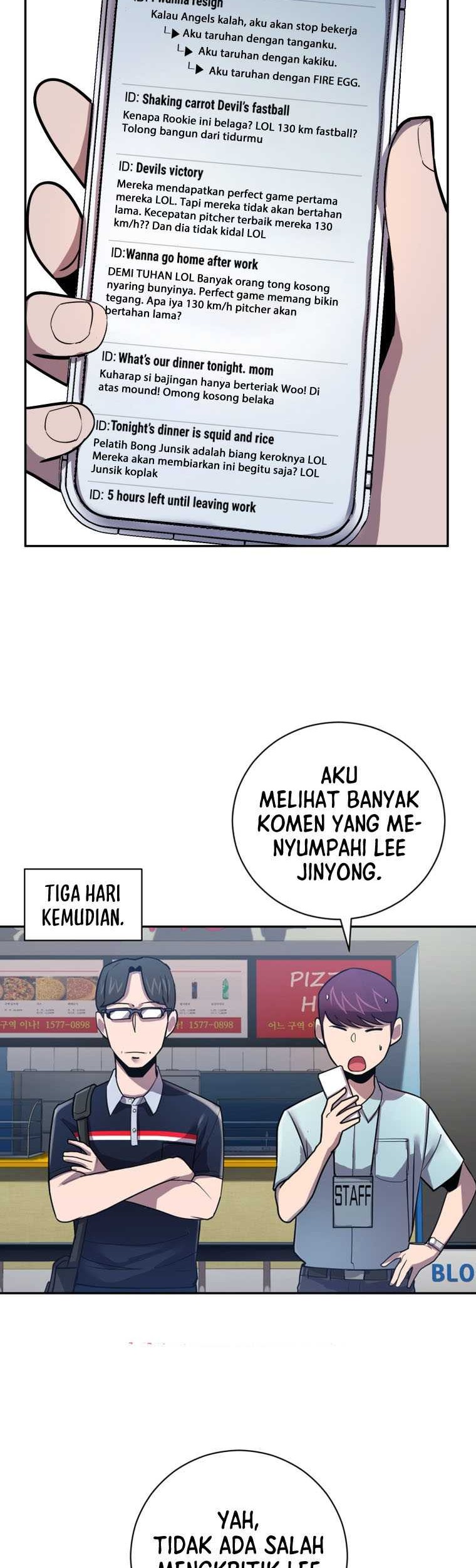 King of the Mound Chapter 50 - halaman 30