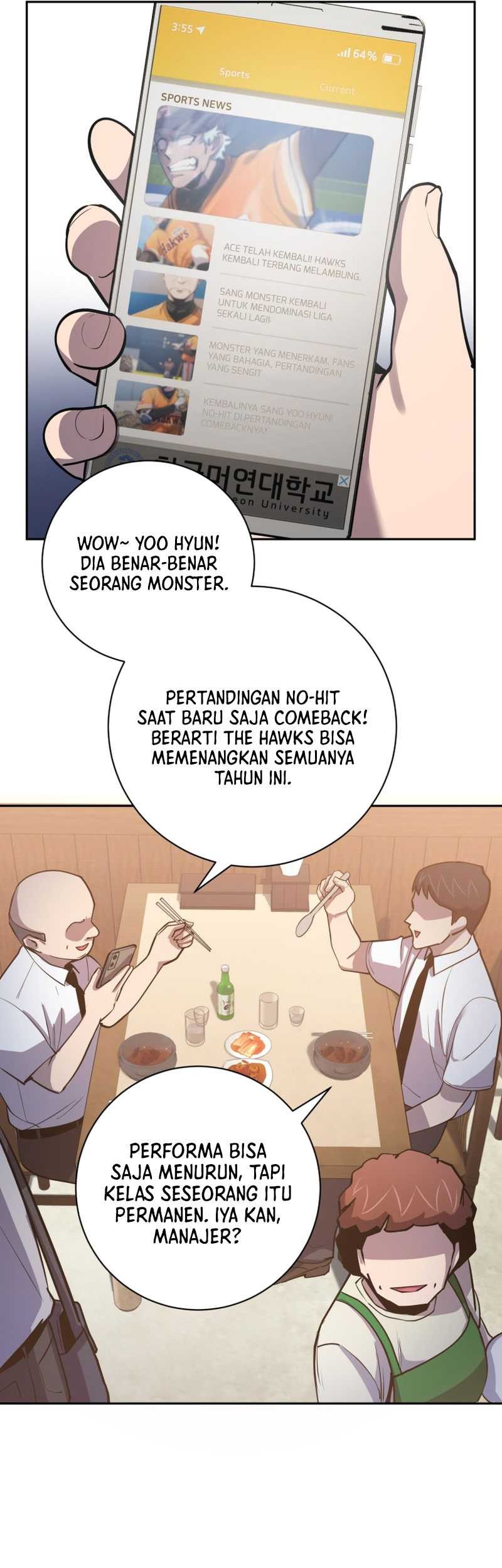 King of the Mound Chapter 56 - halaman 22
