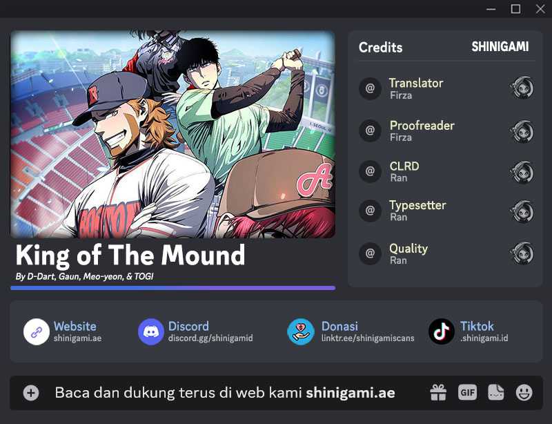 King of the Mound Chapter 77 - halaman 1