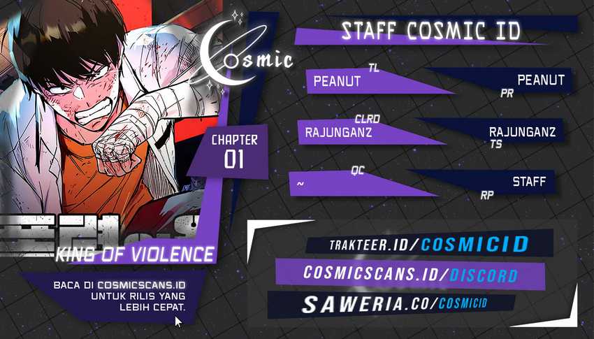 King of Violence Chapter 1 - halaman 1