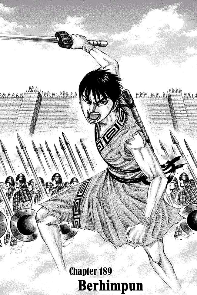Kingdom Chapter 189 - halaman 1