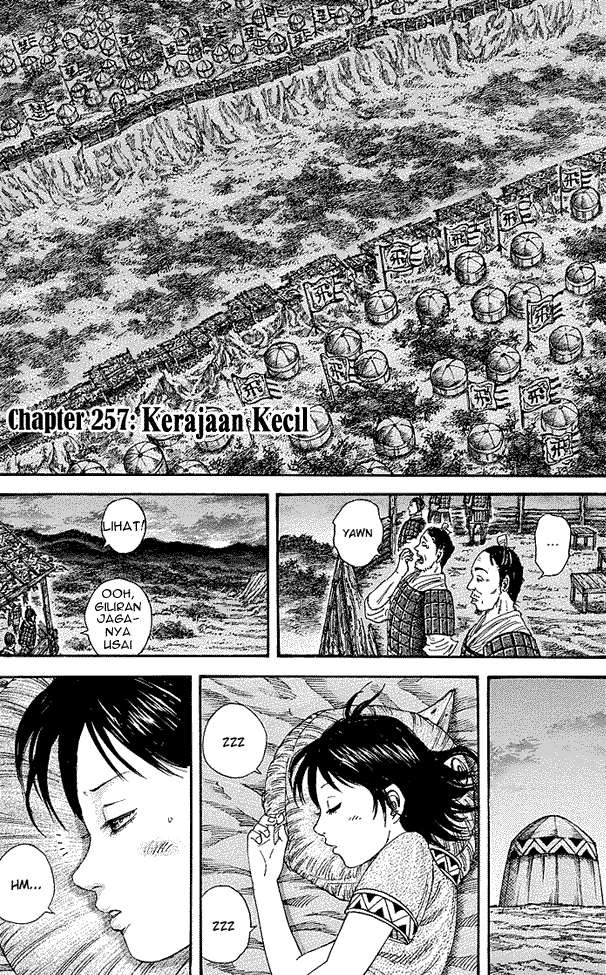 Kingdom Chapter 257 - halaman 1