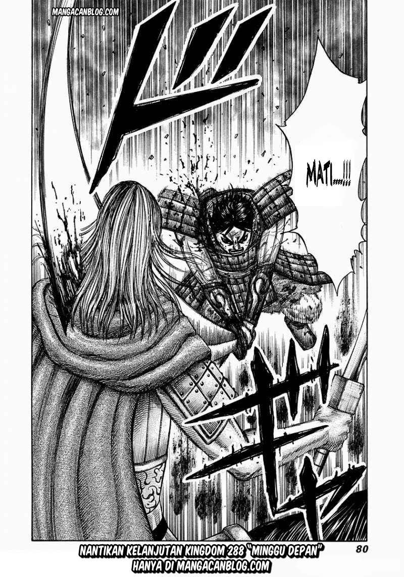 Kingdom Chapter 287 - halaman 18