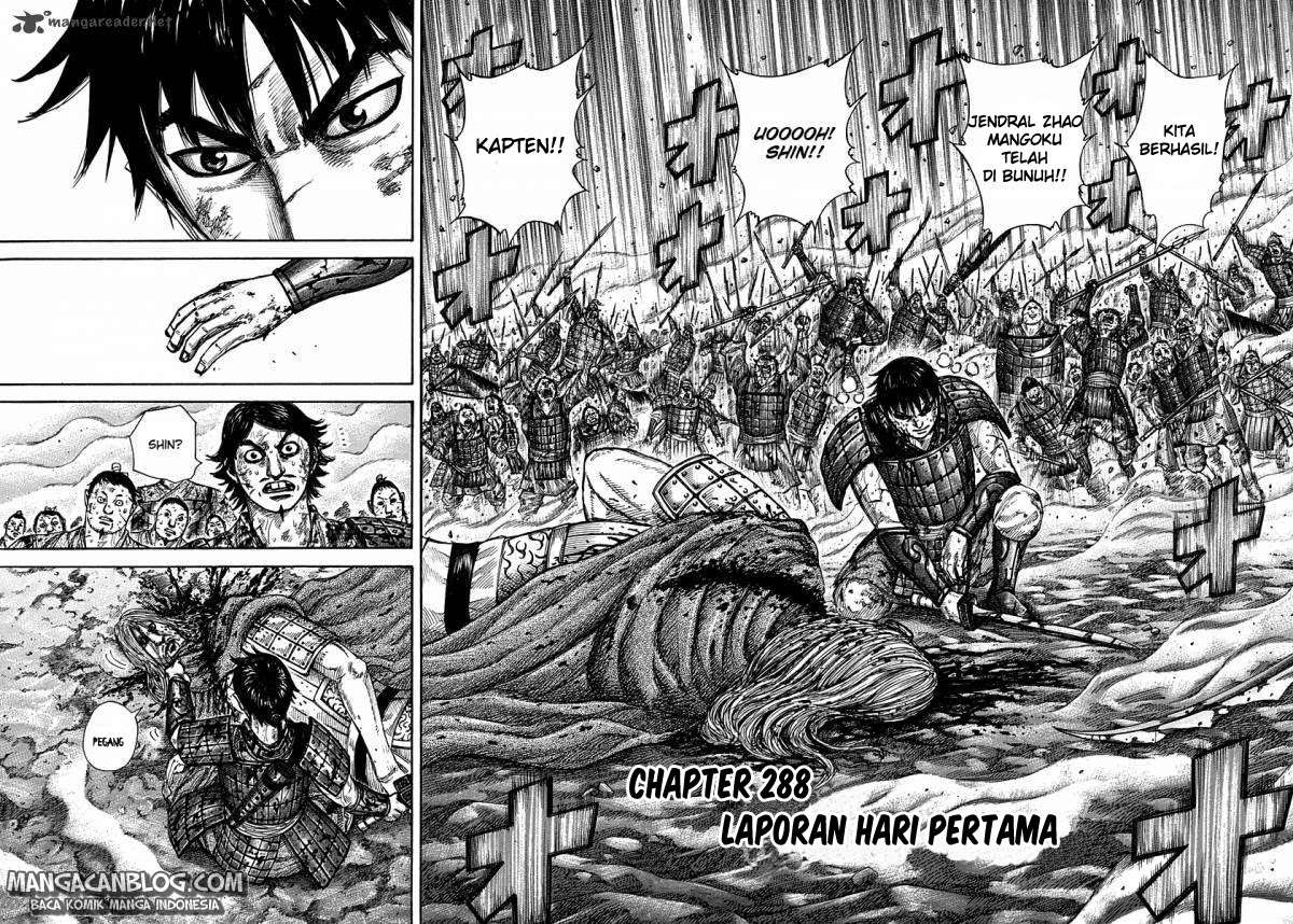 Kingdom Chapter 288 - halaman 2