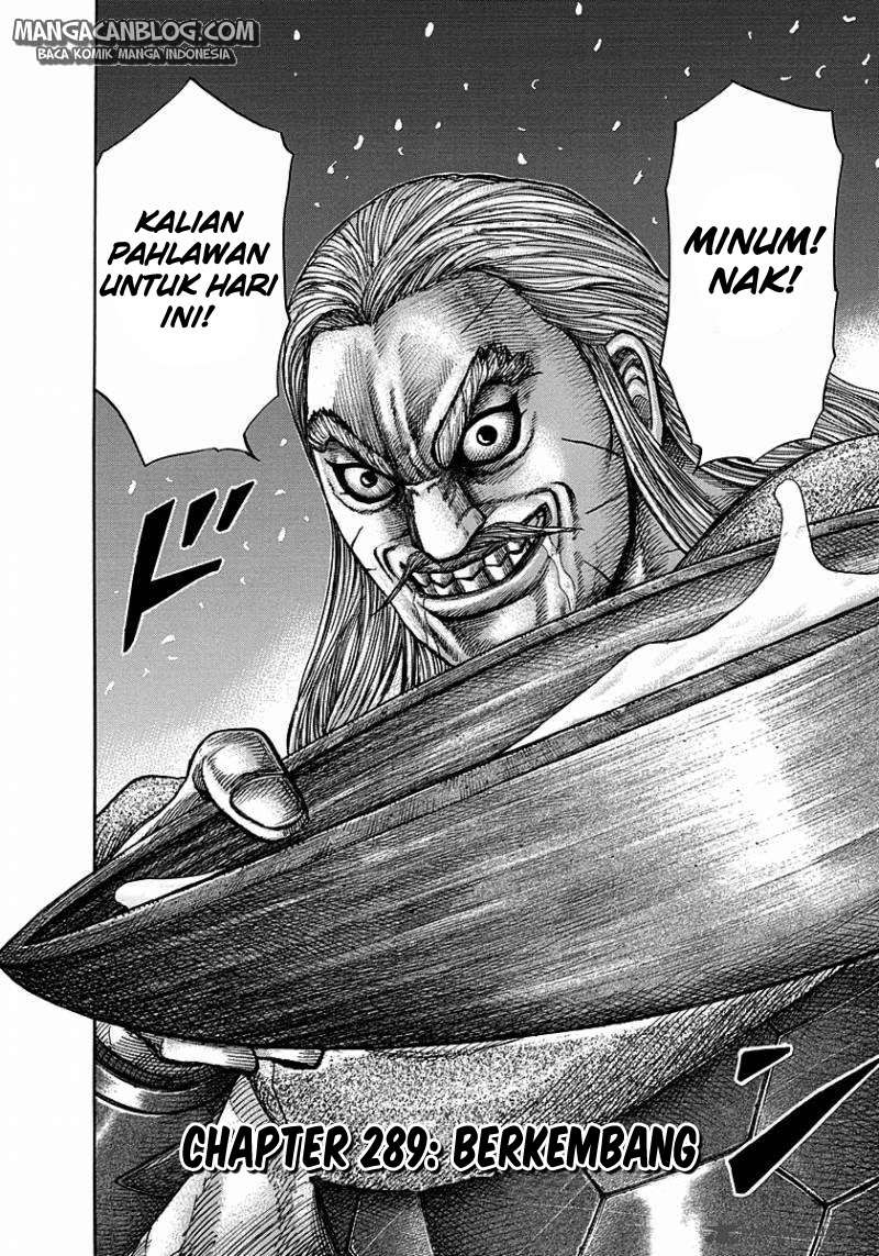 Kingdom Chapter 289 - halaman 2
