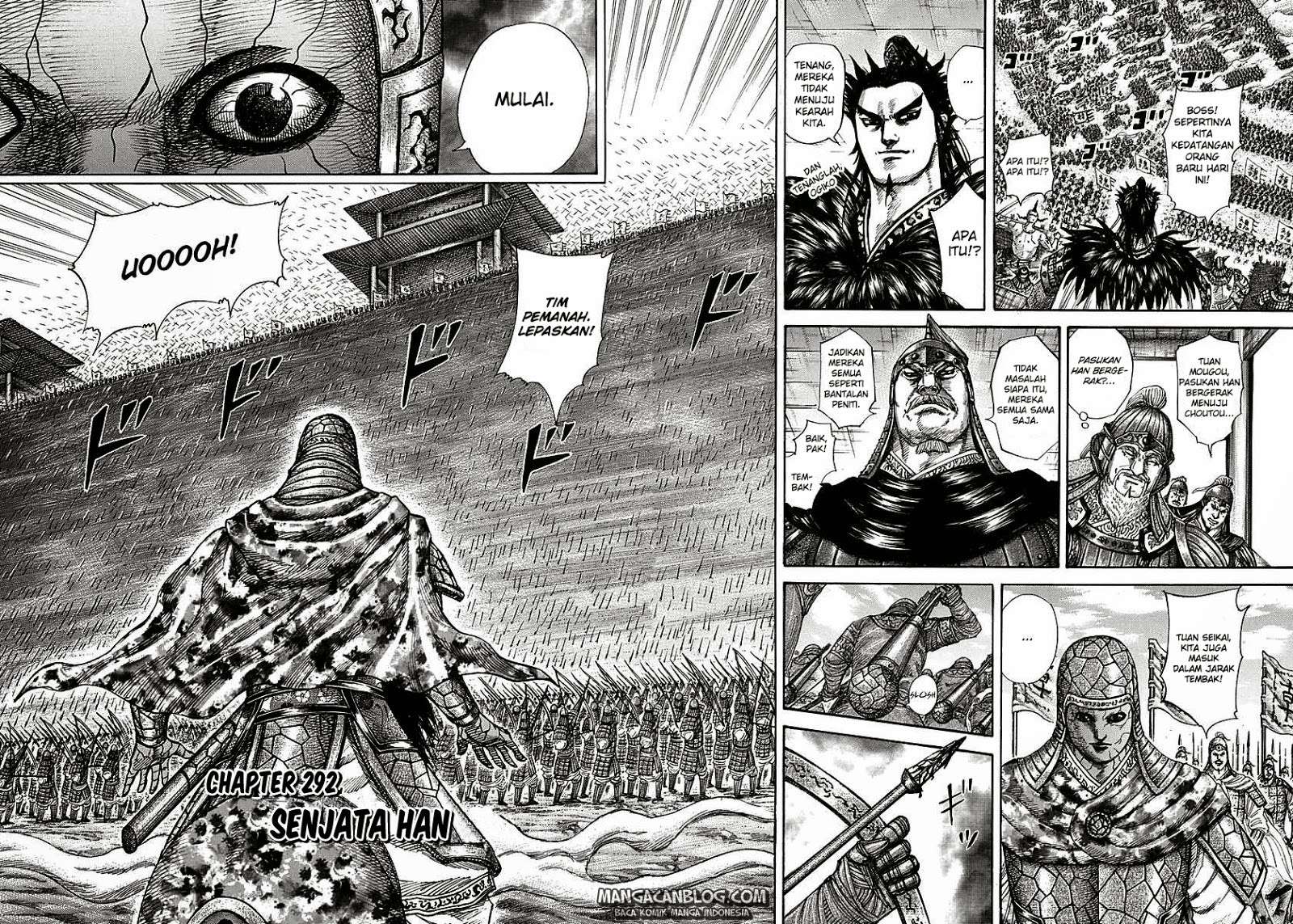 Kingdom Chapter 292 - halaman 3