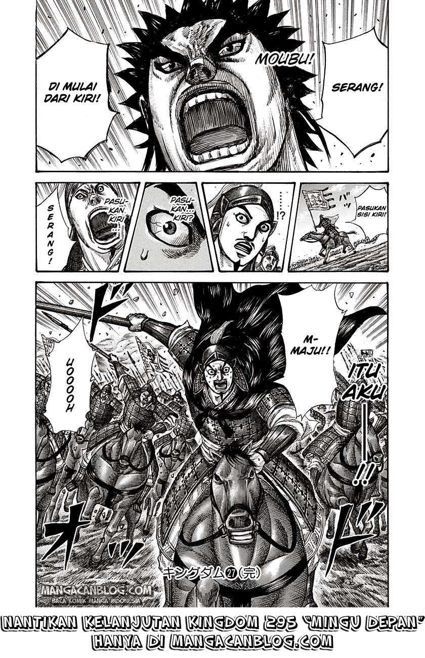 Kingdom Chapter 294 - halaman 17