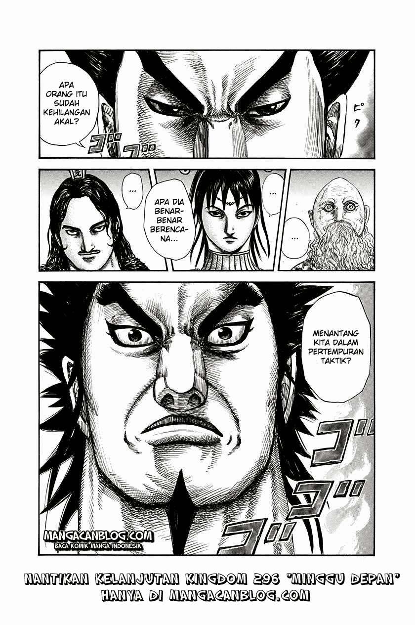 Kingdom Chapter 295 - halaman 19