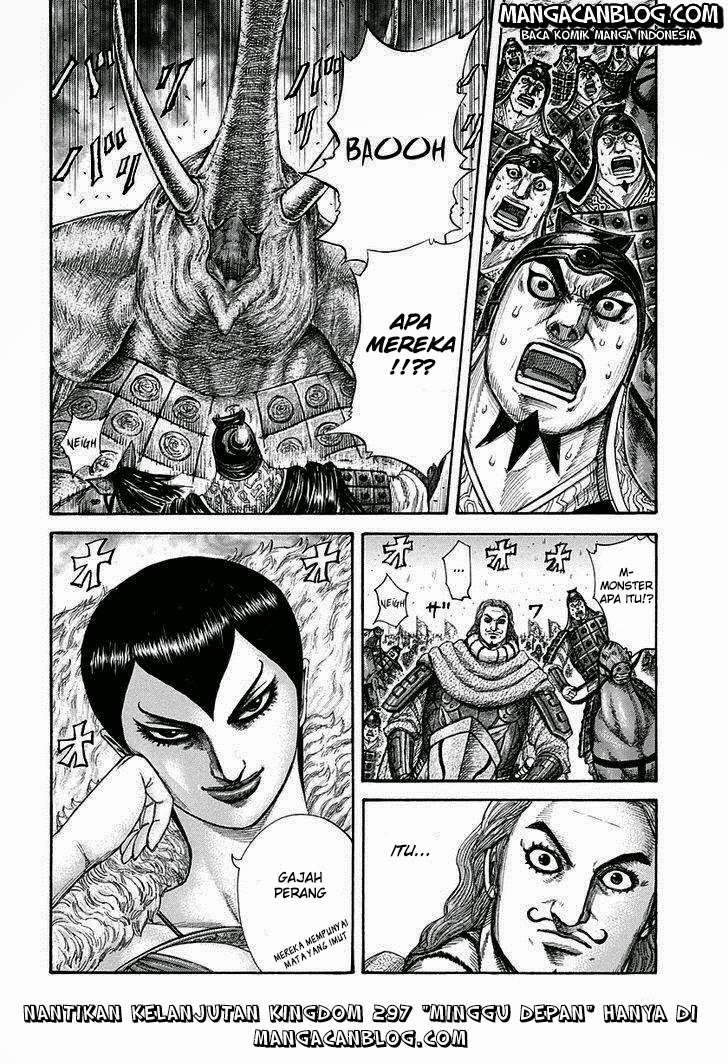 Kingdom Chapter 296 - halaman 18