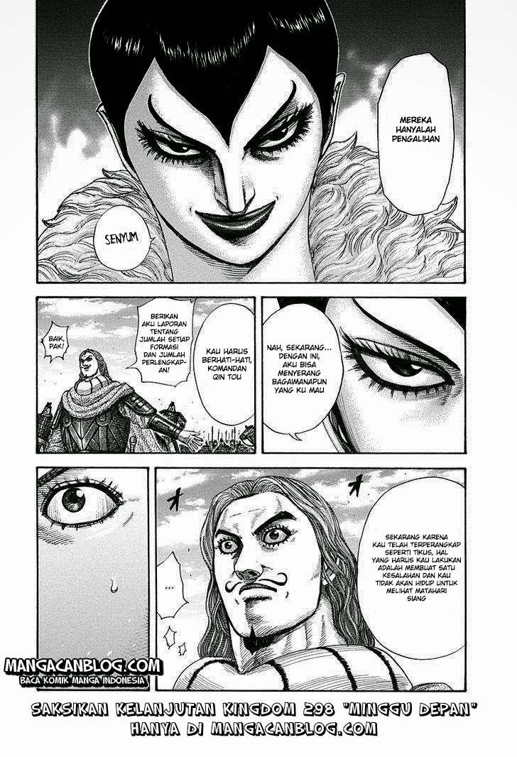 Kingdom Chapter 297 - halaman 17
