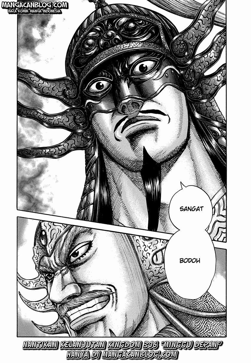 Kingdom Chapter 305 - halaman 18