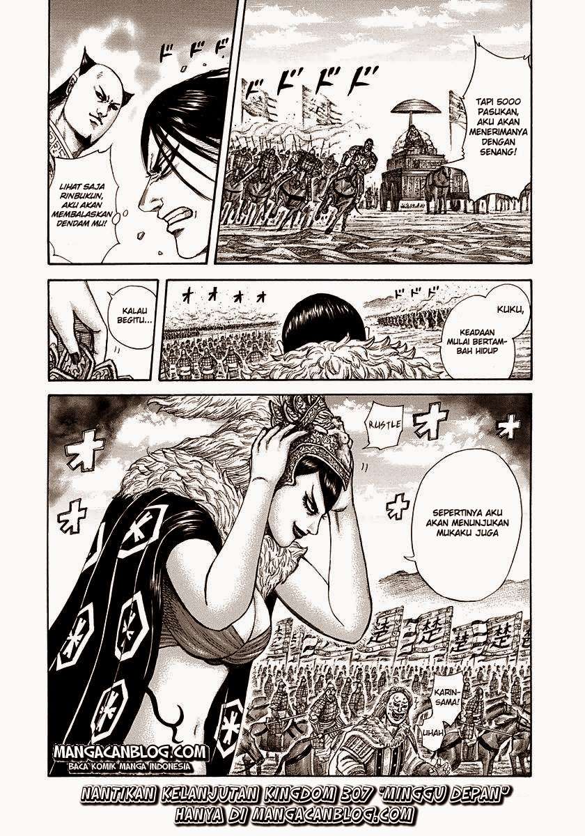 Kingdom Chapter 306 - halaman 19