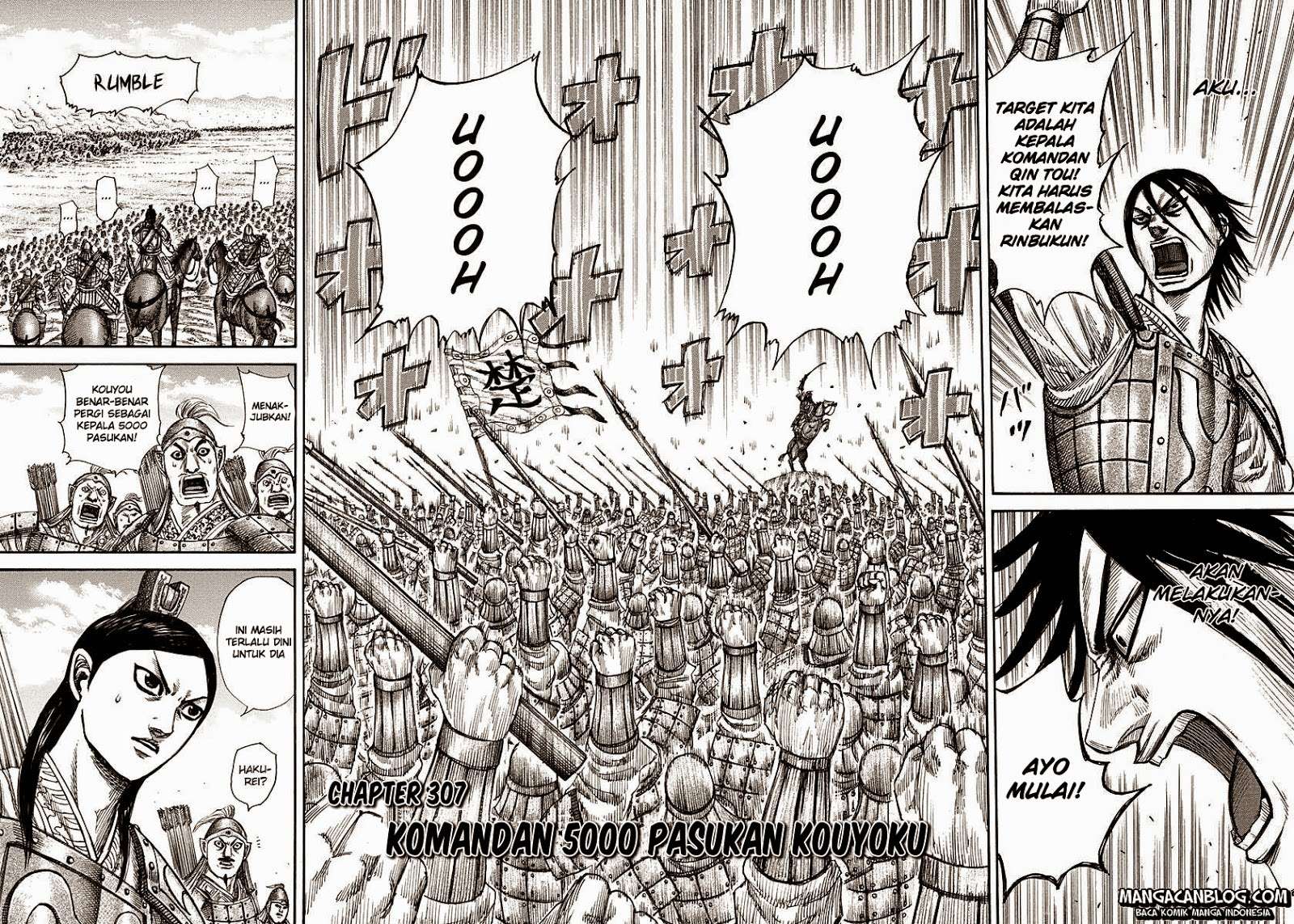 Kingdom Chapter 307 - halaman 3