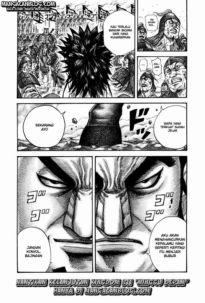 Kingdom Chapter 310 - halaman 17