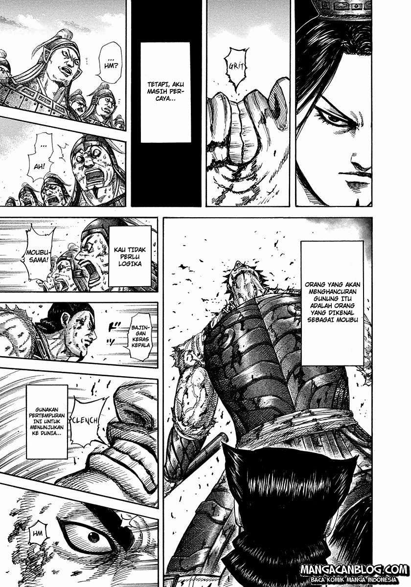 Kingdom Chapter 313 - halaman 8