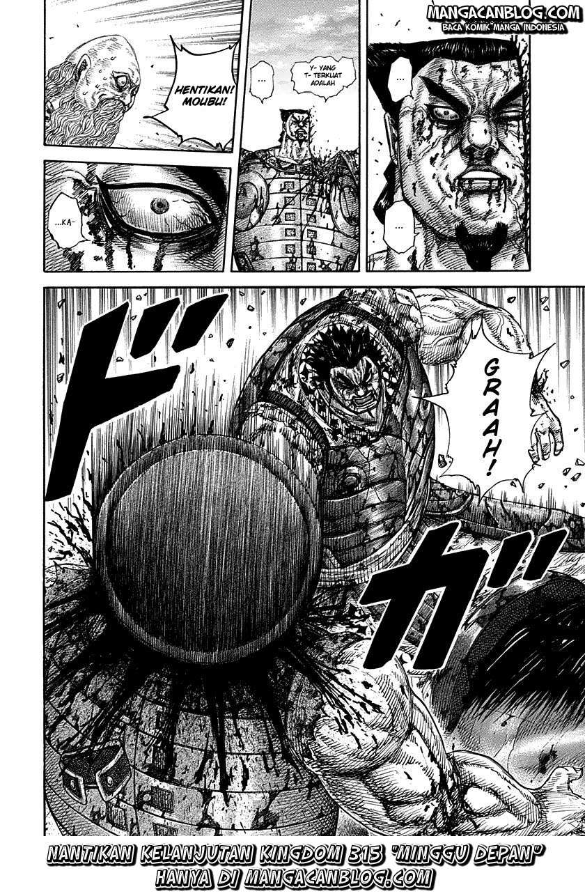 Kingdom Chapter 314 - halaman 18