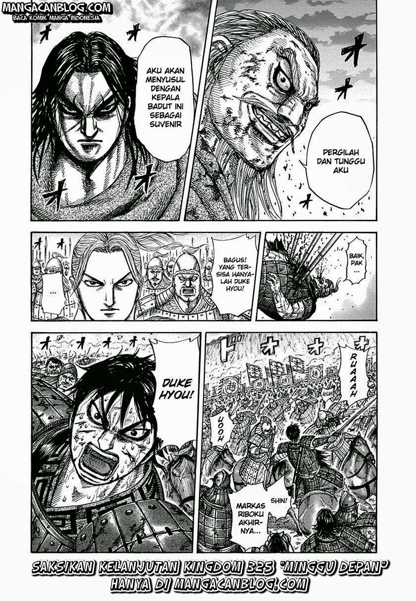 Kingdom Chapter 324 - halaman 19