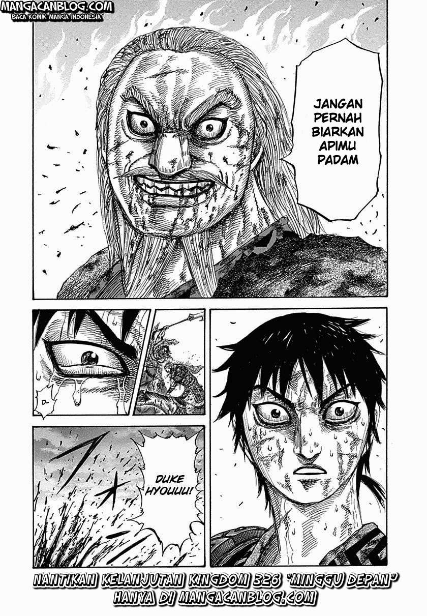 Kingdom Chapter 325 - halaman 18