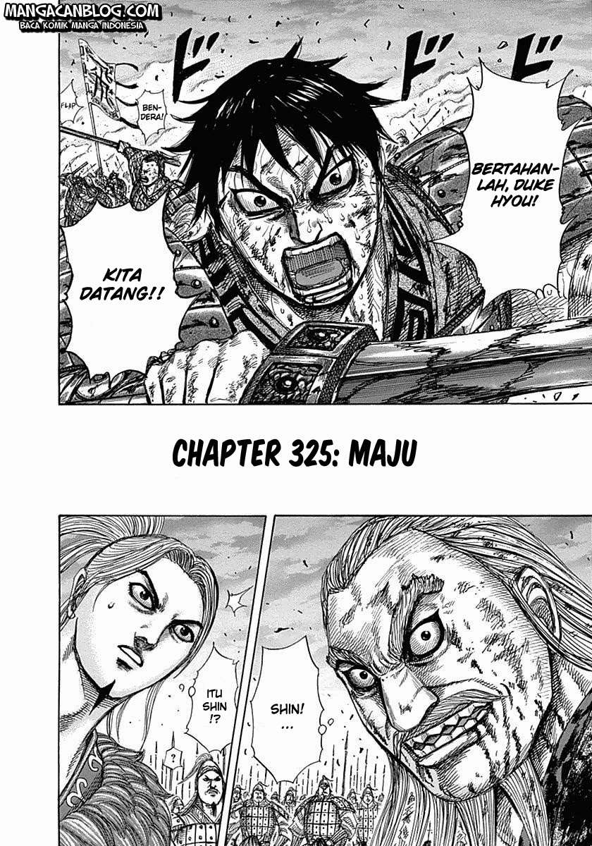 Kingdom Chapter 325 - halaman 3