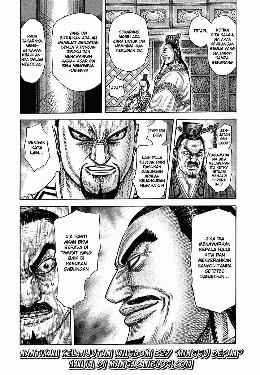 Kingdom Chapter 326 - halaman 20
