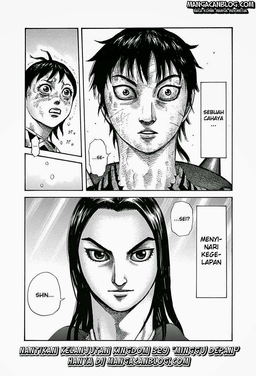 Kingdom Chapter 328 - halaman 20